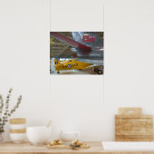 カナダ，アルバータ，エドモントン：アルバータ航空2 ポスター (キッチン)