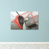 カナダ，アルバータ，エドモントン：アルバータ航空 キャンバスプリント (インサイチュ (ウッドフロア))