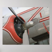 カナダ,アルバータ,エドモントン:アルバータ航空 ポスター (正面)