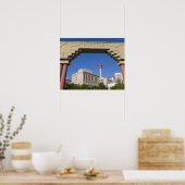 カナダ,アルバータ,オリンピックプラザとカルガリータワー ポスター (キッチン)