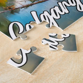 カナダ，アルバータ，カルガリー ジグソーパズル (側面)