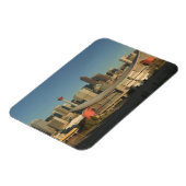 カナダ、アルバータ、カルガリー: 3からシティスカイライン マグネット (左側)