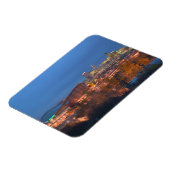 カナダ、アルバータ、カルガリー： 4からシティスカイライン マグネット (左側)