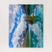 カナダ，アルバータ，ジャスパー国立公園 ジグソーパズル (縦)