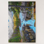 カナダ，アルバータ，ジャスパー国立公園 ジグソーパズル (縦)