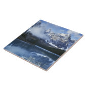 カナダ、アルバータ、バンフ国立公園、湖 タイル (側面)