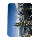 カナダ、アルバータ、バンフ。弓の谷の景色 マグネット (縦)