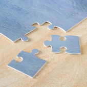 カナダ，アルバータ，マリーニュ湖 ジグソーパズル (側面)