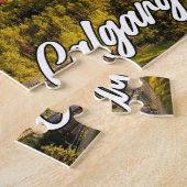 カナダ，アルバータ，美しいカルガリー ジグソーパズル (側面)