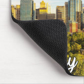 カナダ，アルバータ，美しいカルガリー マウスパッド (コーナー)