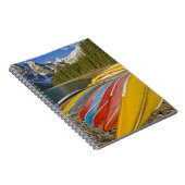 カナダ、アルベルタ、バンフ国立公園、モレーヌ ノートブック (右側)