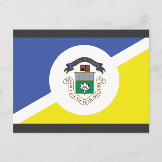 カナダ，ウィニペグ ポストカード (正面)