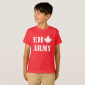 カナダ・エー軍 Tシャツ (正面フル)