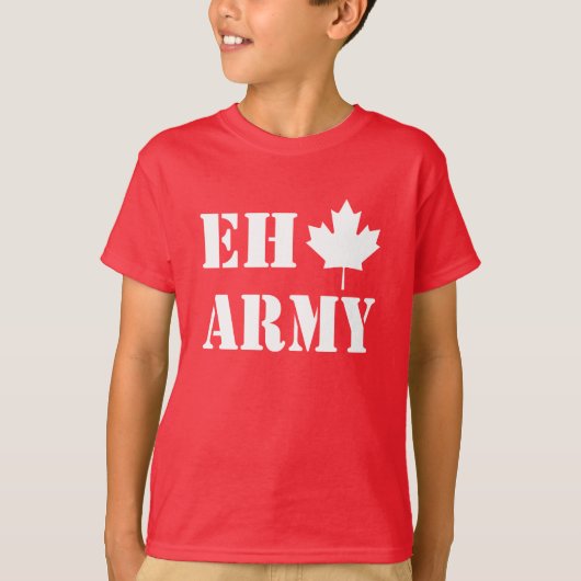 カナダ・エー軍 Tシャツ (正面)