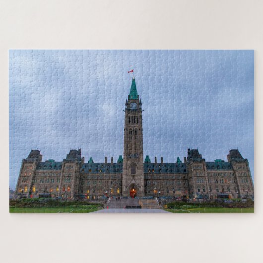 カナダ、オタワ建物の景勝地 ジグソーパズル (横)