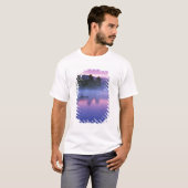 カナダ オンタリオ州 アルゴンキン公園 カヌー漕ぎ Tシャツ (正面フル)