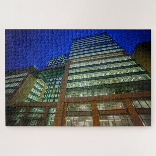 カナダ，オンタリオ州，オタワの超高層ビル ジグソーパズル (横)