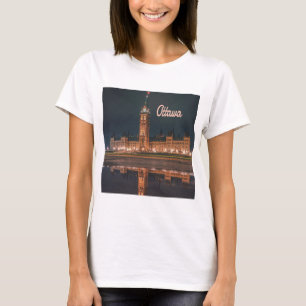 カナダ オンタリオ州 オタワ 議会丘 Tシャツ
