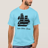 カナダ オンタリオ州 トロント市 - 帆船 Tシャツ (正面)