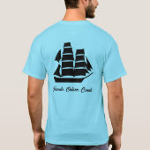 カナダ オンタリオ州 トロント市 - 帆船 Tシャツ (裏面)
