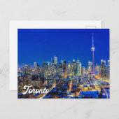 カナダ,オンタリオ州,トロント・スカイライン ポストカード (正面/裏面)