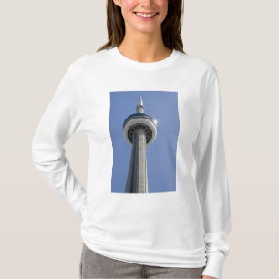 カナダ オンタリオ州 トロント CNタワーの頂上にて Tシャツ