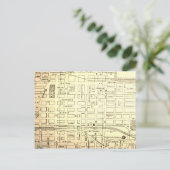 カナダ,オンタリオ州,ロンドンのヴィンテージマップ ポストカード (スタンド正面)