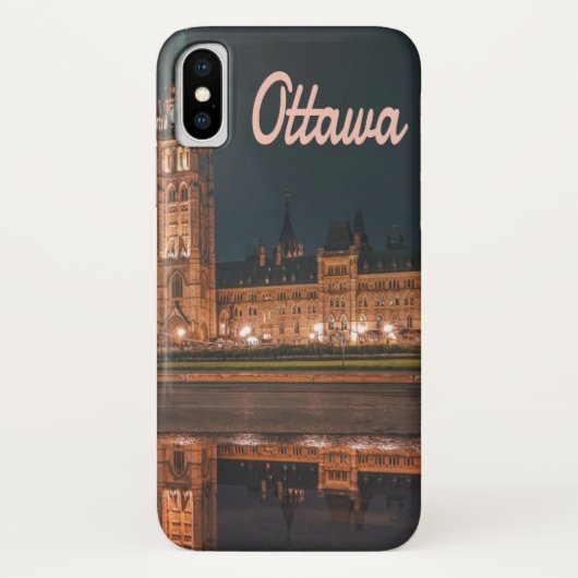 カナダ オンタリオ オタワ 議会丘 Case-Mate iPhoneケース (裏面)