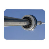 カナダ、オンタリオ、トロント。CNタワーの上部 マグネット (横)