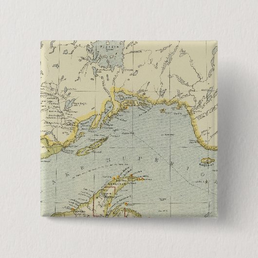 カナダ，オンタリオ 缶バッジ (正面)