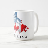 カナダ:カエデの葉の国 コーヒーマグカップ (正面右)