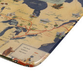 カナダ-カナダの公園の地図 カッティングボード (角)