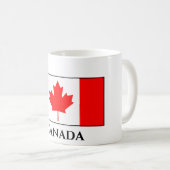 カナダ（カナダ）国旗 コーヒーマグカップ (正面右)