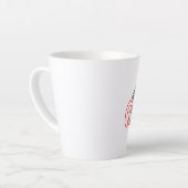 カナダ カフェラテマグ (左アングル)