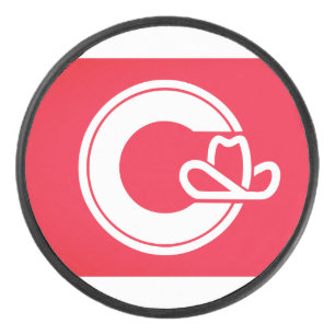 カナダ，カルガリー国旗 アイスホッケーパック