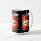カナダ カン コーヒーマグカップ (正面右)