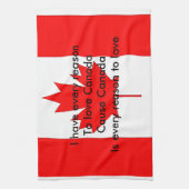 カナダ キッチンタオル (縦)