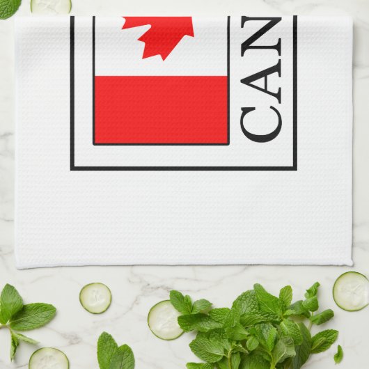 カナダ キッチンタオル (折り畳み)