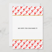 カナダ クリスチャン 特別なイベント ウェディング セレブレーション セーブザデート (裏面)