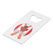 カナダ クレジットカード栓抜き (裏面アングル)