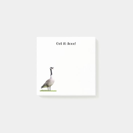 カナダ·グース·ホーキング·ノート ポストイット (正面)