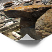 カナダ、ケベック州。VIA Rail Canada train The ポスター (角)