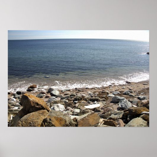 カナダ、ケベック州。VIA Rail Canada train The ポスター (正面)