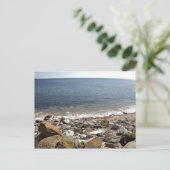 カナダ、ケベック州。VIA Rail Canada train The ポストカード (スタンド正面)