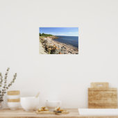 カナダ、ケベック州。VIA Rail Canada train The 2 ポスター (キッチン)