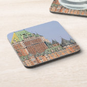 カナダ·ケベック市のシャトー·フロンテナック。 コースター (左側)