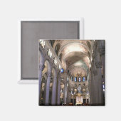 カナダ，ケベック，サンテ・アン・デ・ボープレ大聖堂 マグネット (正面/裏面)