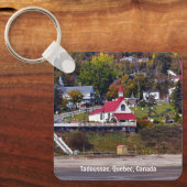 カナダ,ケベック,タドサック キーホルダー (正面)