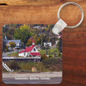 カナダ,ケベック,タドサック キーホルダー (裏面)