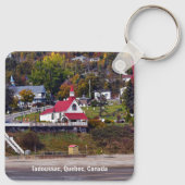 カナダ,ケベック,タドサック キーホルダー (裏面)